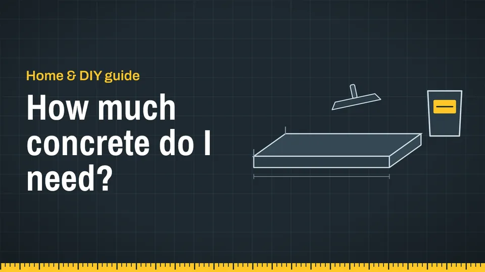 How much concrete do I need?