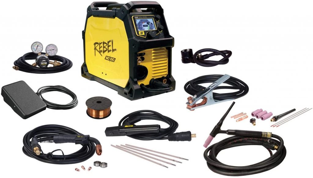 ESAB Rebel EMP 205ic ACDC Multi-Process MIGSTICKTIG Welder Review​