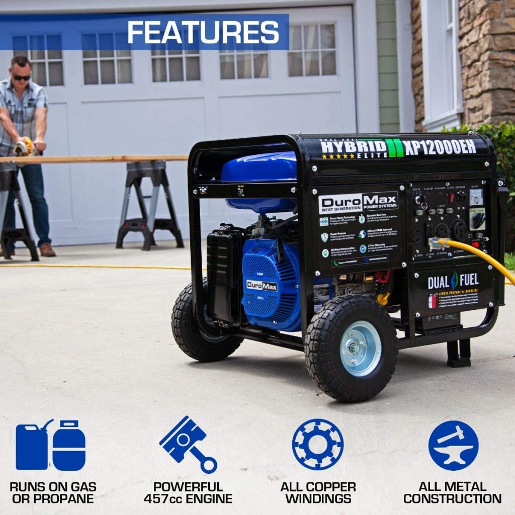 Best Portable Generator for Welding - DuroMax XP12000EH